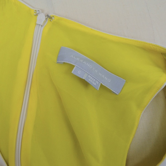 Alexander Wang Dress Silk A-Line Pleated - Picture 6 of 6